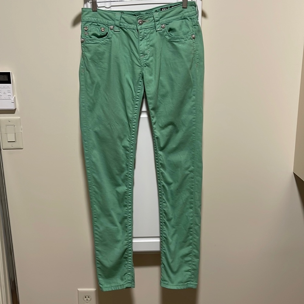 Miss Me green jeans size 29